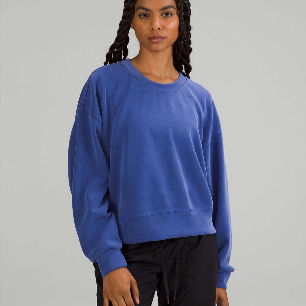 Lululemon Perfectly Oversized Cropped Crew *Softstreme